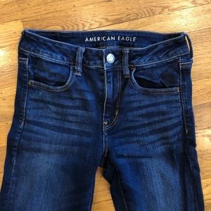 American Eagle Dark Wash Jeggings